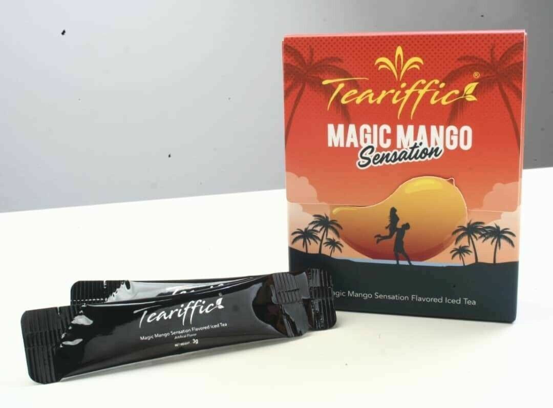 5 BOX TEARRIFIC MAGIC MANGO SENTATION ICED TEA { SPECIAL DEAL OF THE MONTH }
