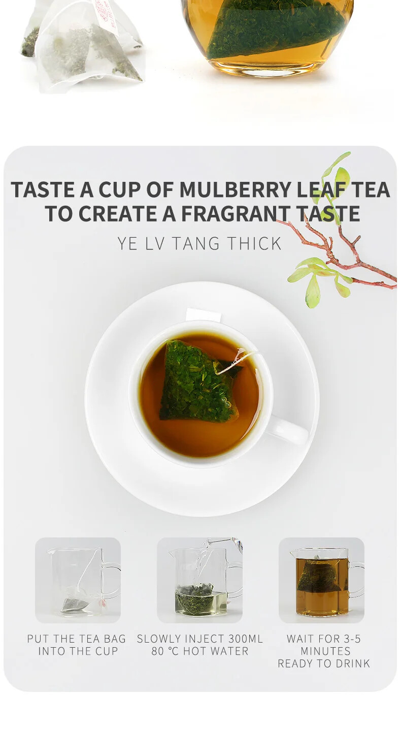 Mulberry Leaf Tea Natural Healthy Premium 150g