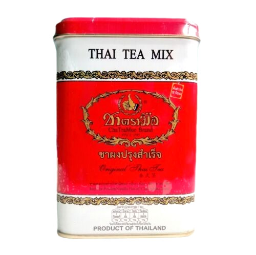 ChaTraMue Original Thai Tea – 3 Tins, 150 Tea Bags Total【US DDP】