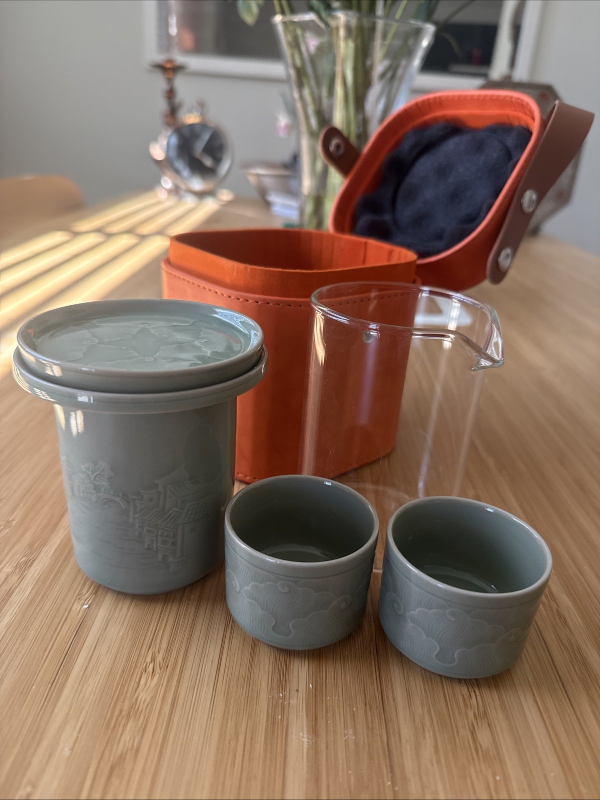 Chinese Portable Tea Set
