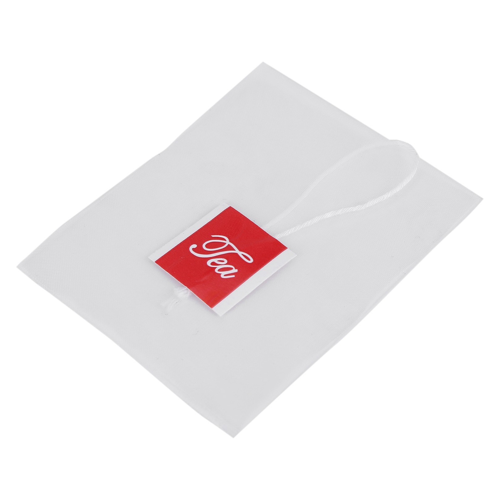 1000Pcs5.5 X 7Cm Pyramid Tea Bag Nylon Tea Bag Single String Label1139