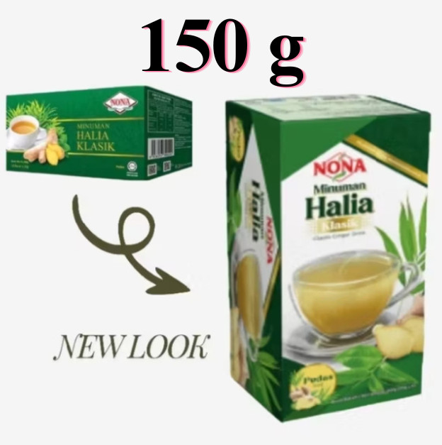NONA Classic Ginger Drink 150g | Spicy Classic Ginger Tea 10 sachets × 20g