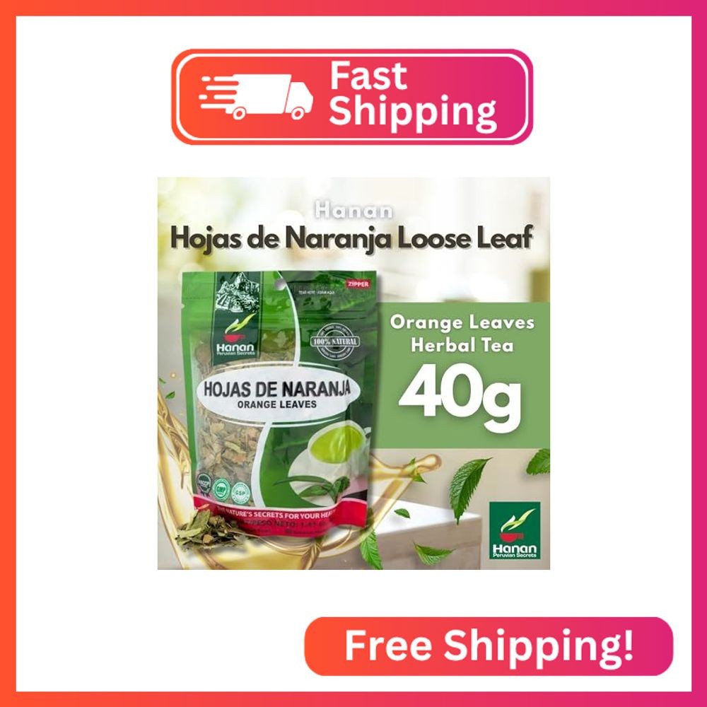 Hanan Te de Naranja 40g – Orange Loose Leaf Tea for Relaxation & Digestive Suppo