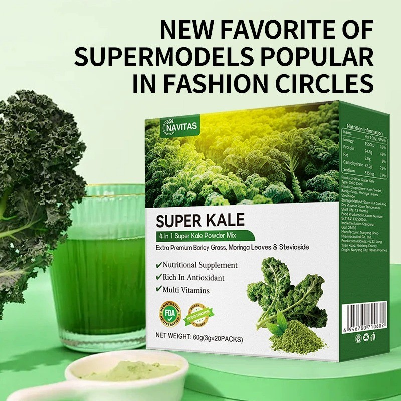Super Kale Detox Tea Rich In Antioxidant Multi Vitamins-Body Management 20 Bags