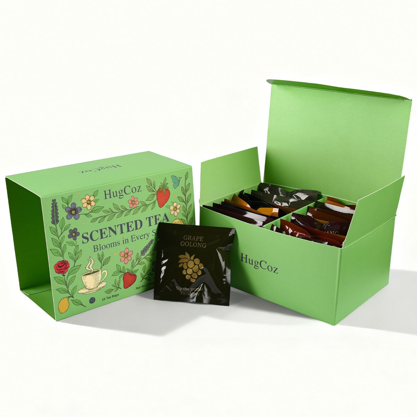Tea Gift Set | 24 Assorted Tea Bags | Christmas Day & Corporate Gifting Optio…
