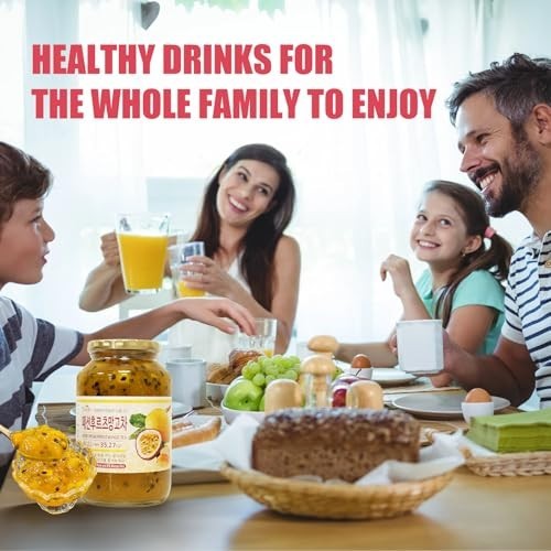 Tropical Passionfruit Mango Tea – Real Fruit, No Artificial Colors, 35.27oz – Sm