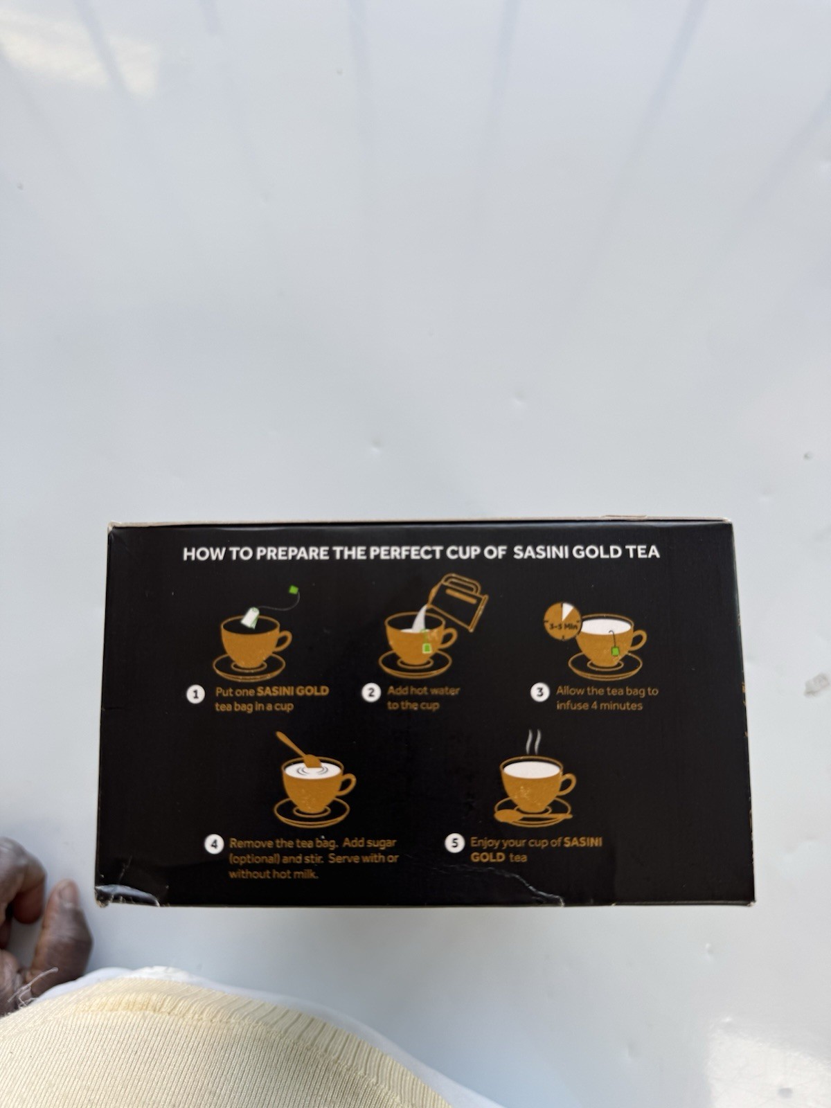 Sashimi Gold Enveloped Tea Bag 100 PCS