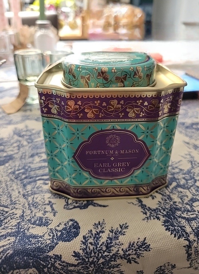 Fortnum & Mason Famous Teas Earl Grey Classic – 1 Can 4.4 Oz | EXP 04/2028