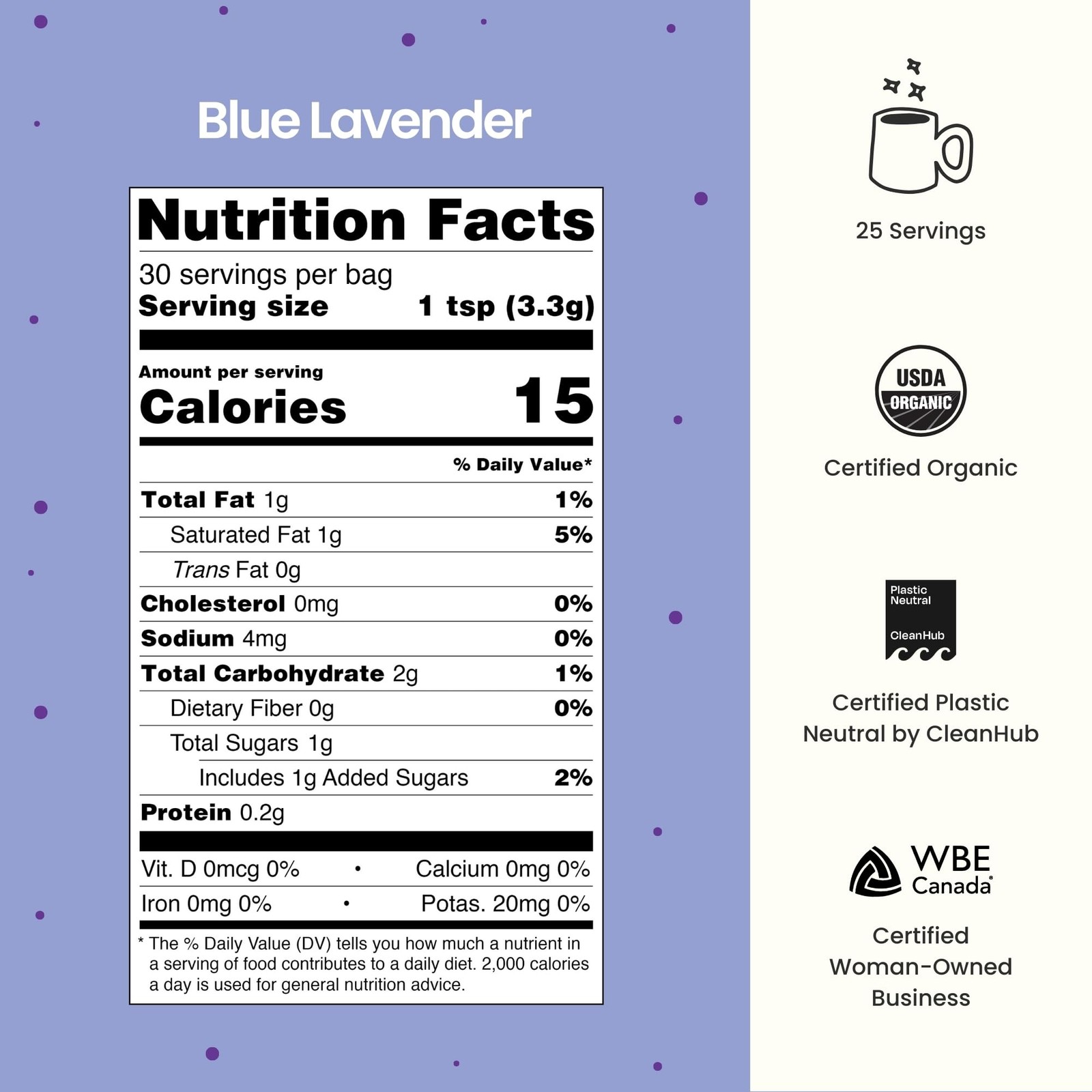 Blume Matcha & Blue Lavender Starter Pack Organic Superfoods Booster for Lat…
