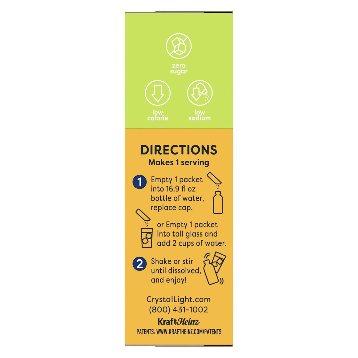 Crystal Light Sugar-Free Lemon Iced Tea On-The-Go Powdered Drink Mix 120 Count