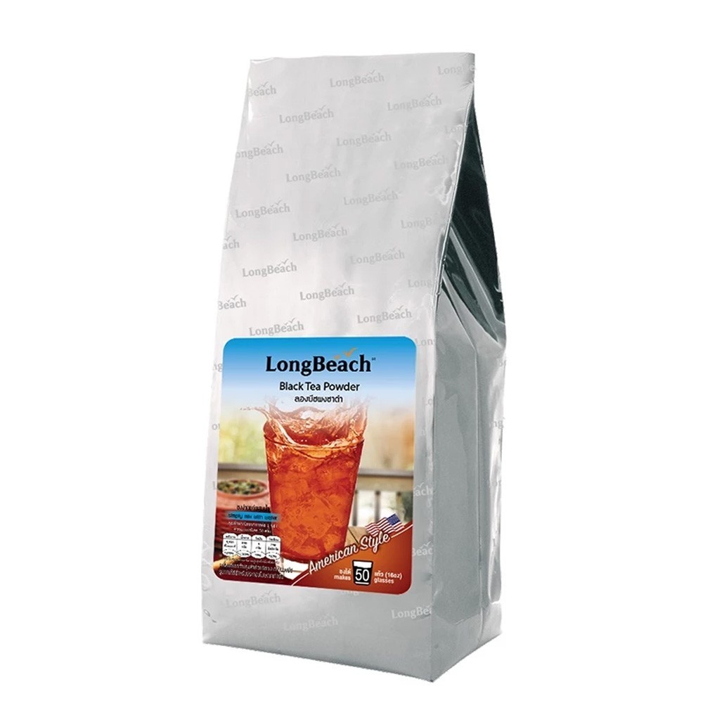 LongBeach American Black Tea Mix Instant Iced Beverage Powder 900g Real Flavor