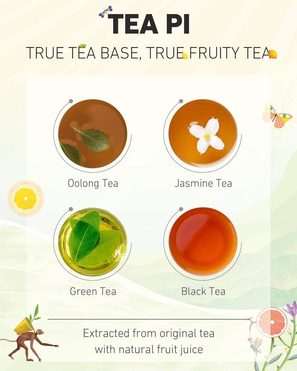 15 Pack Bottled Iced Tea Black Tea with Lemon Real Juice and Natural Ingredients