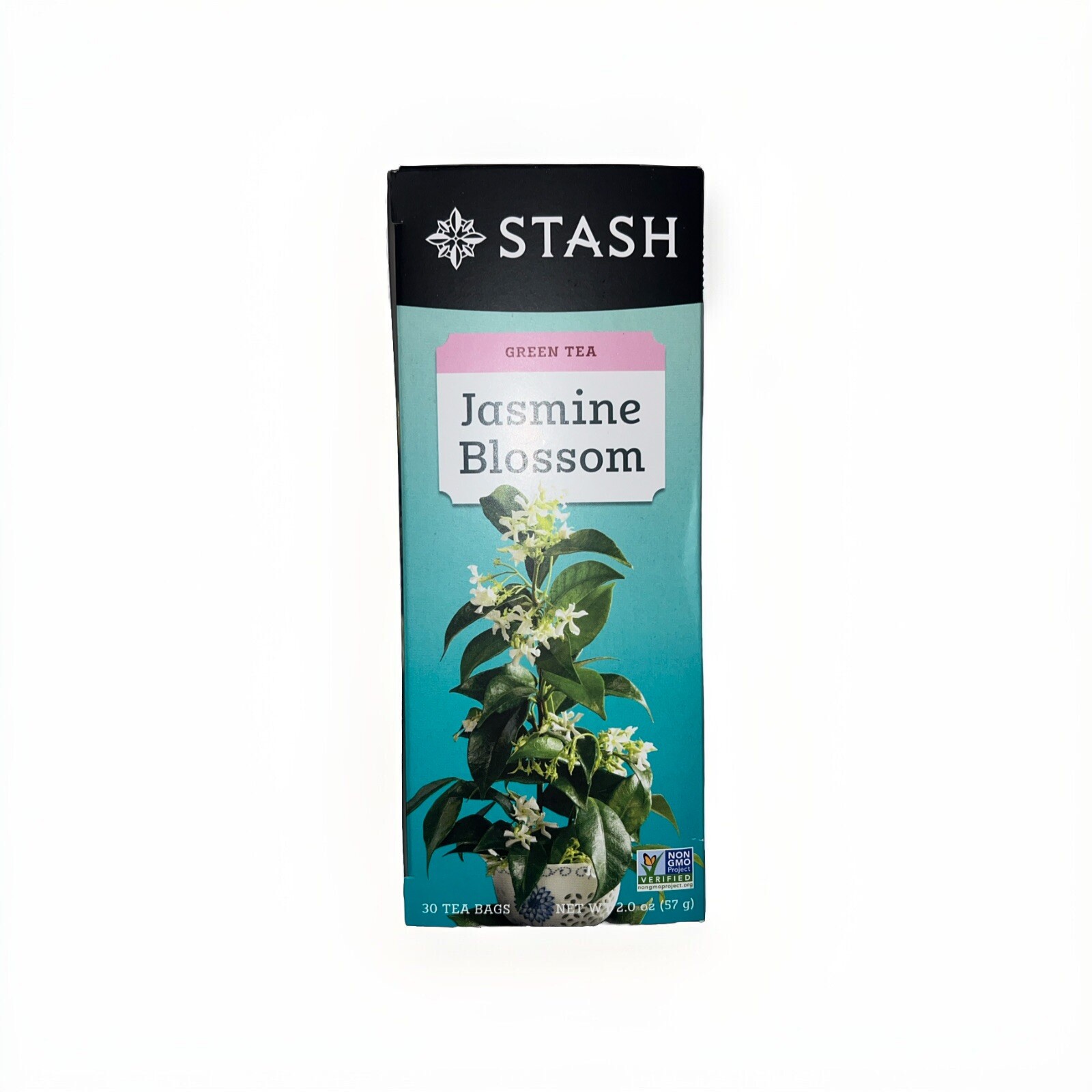 STASH GREEN TEA JASMINE BLOSSOM 30 Free Dipper Bags Non-GMO 2 oz 57 gr