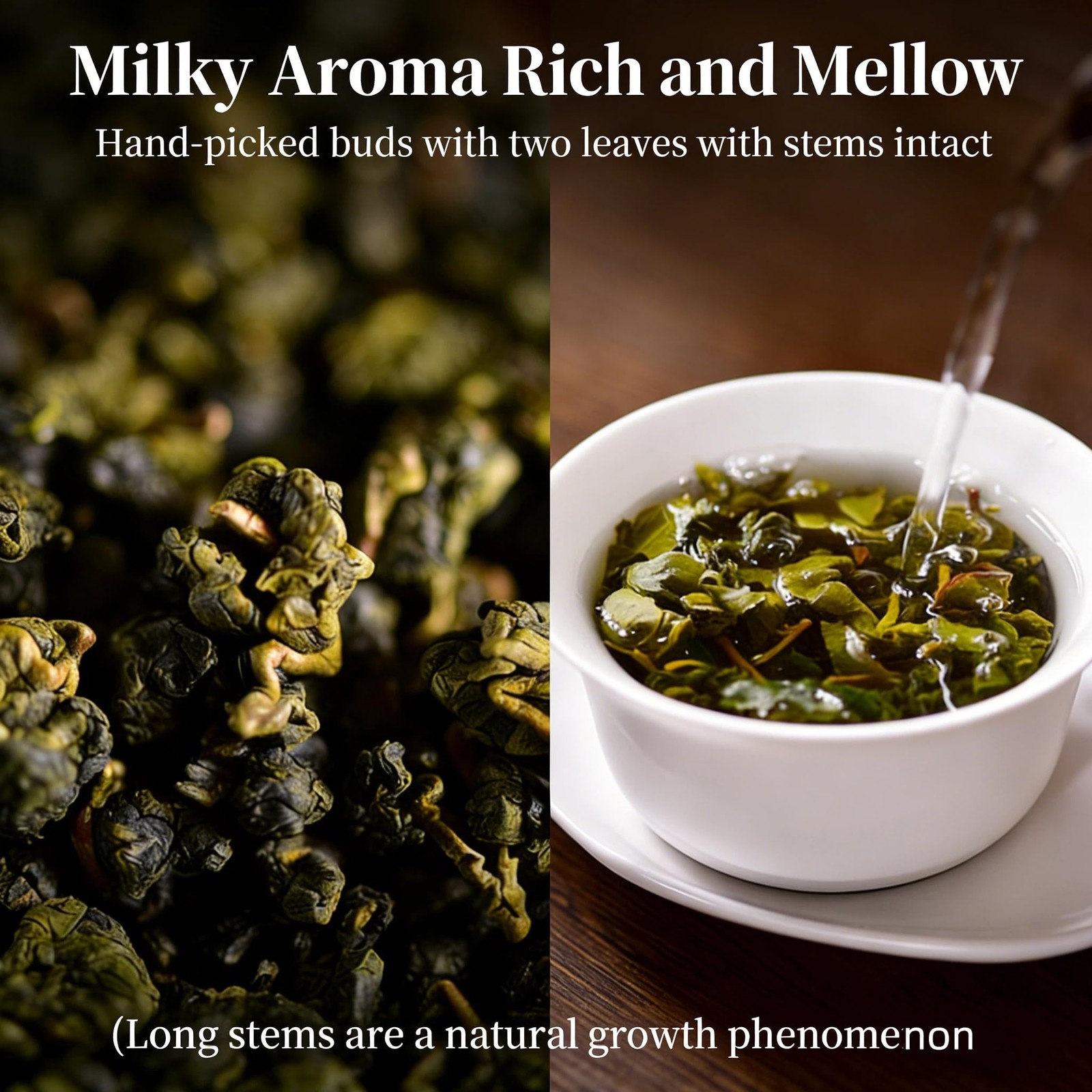 Milk Oolong Tea Chinese Jin Xuan Loose Leaf Formosa High Mountain Tea 5.29 oz