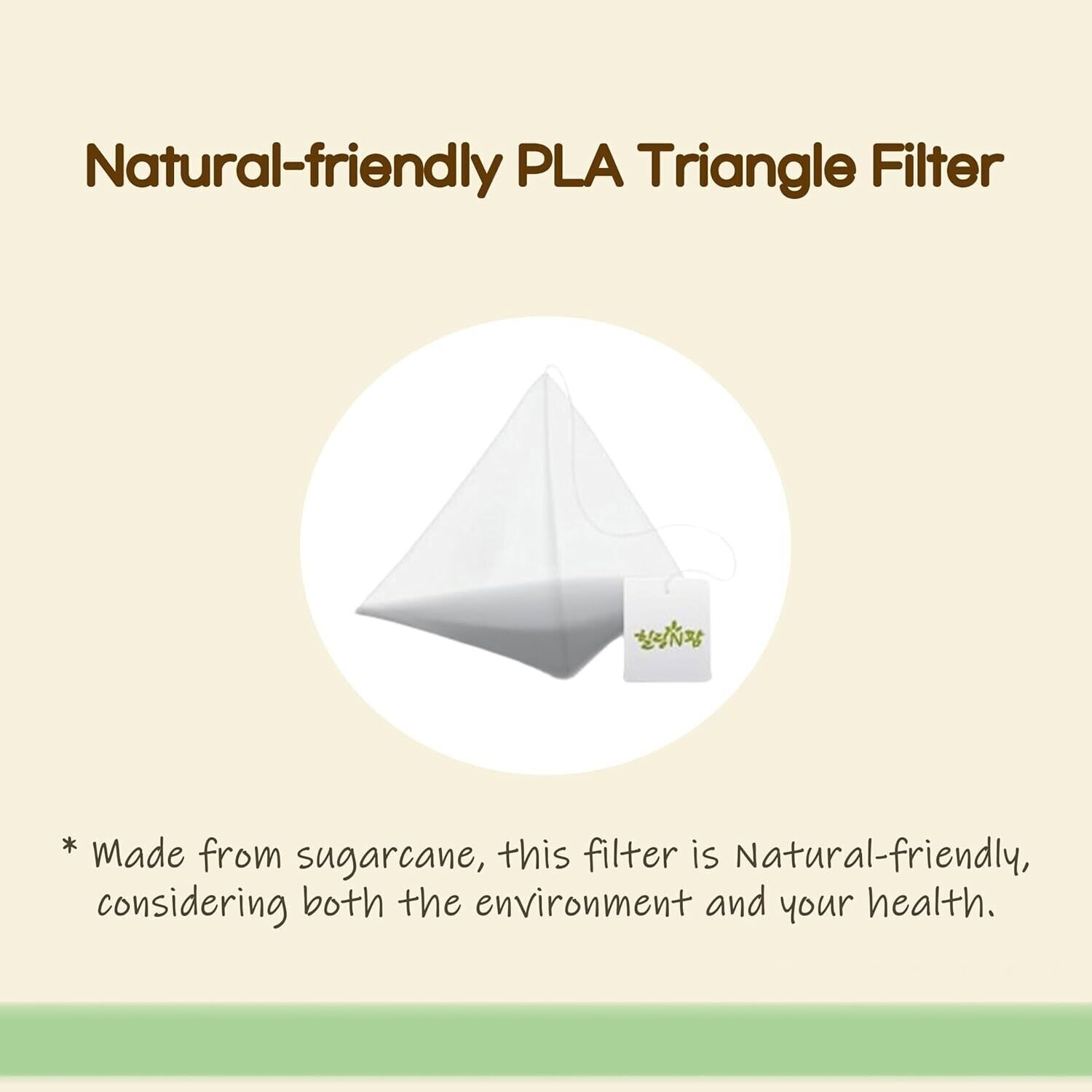 [GAGOPA] 100% Pure Organic Peppermint Herbal Tea 1.5g x 10Teabags (3-Pack, 30ea)