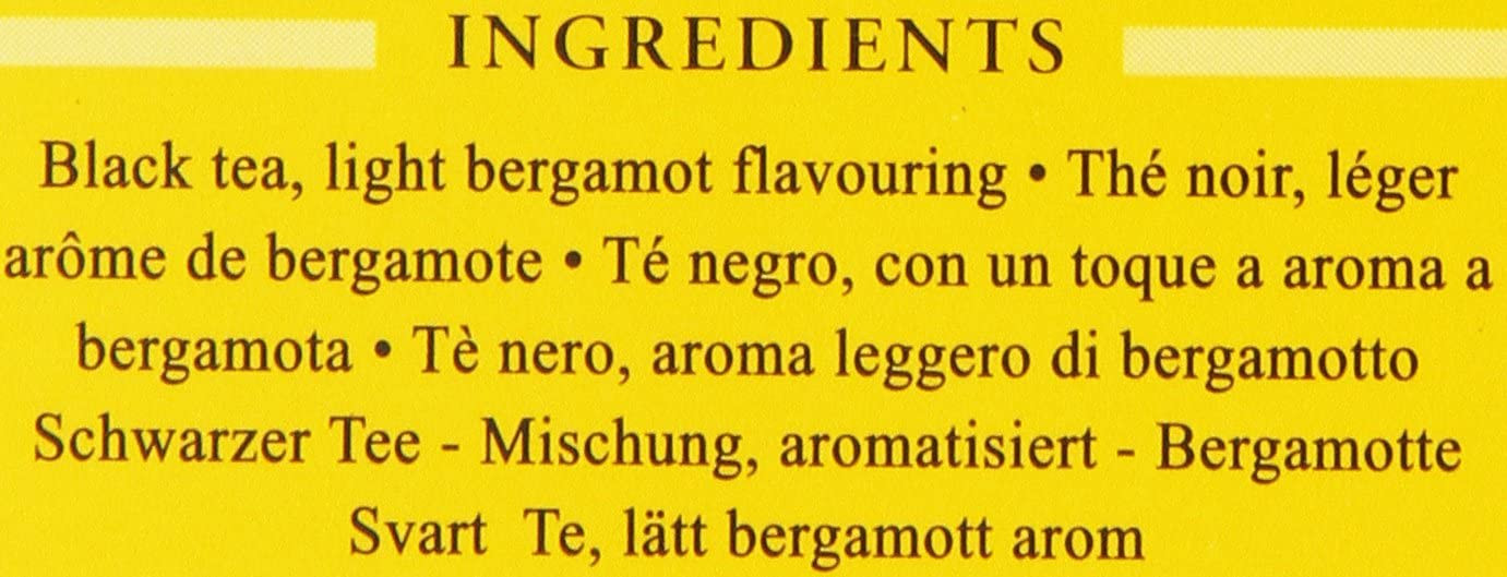 Ahmad English Tea No 1 20 Count Black Tea with Bergamot Flavor Great Taste A…