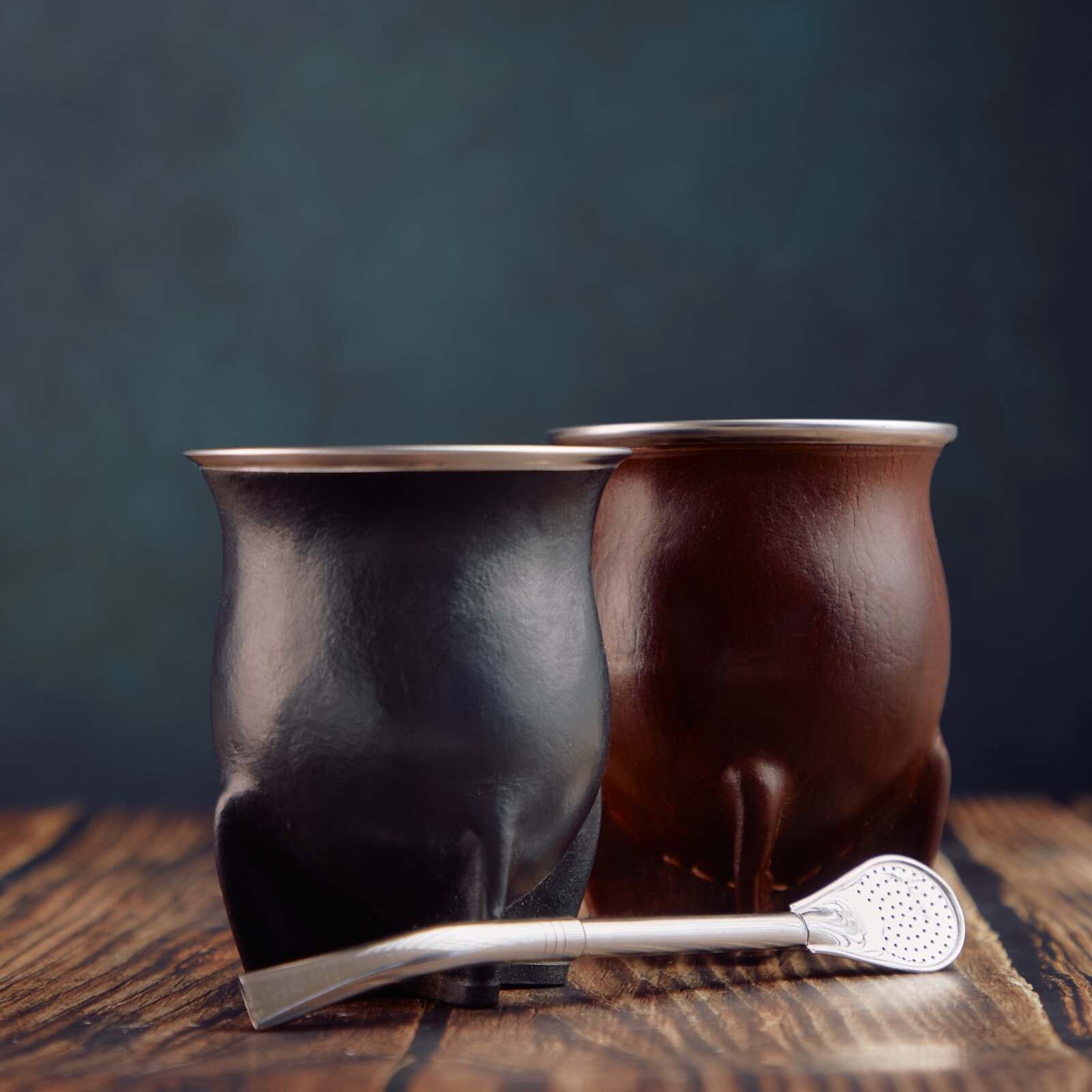 Taza/Mate Camionero Gourd High Quality + Straw