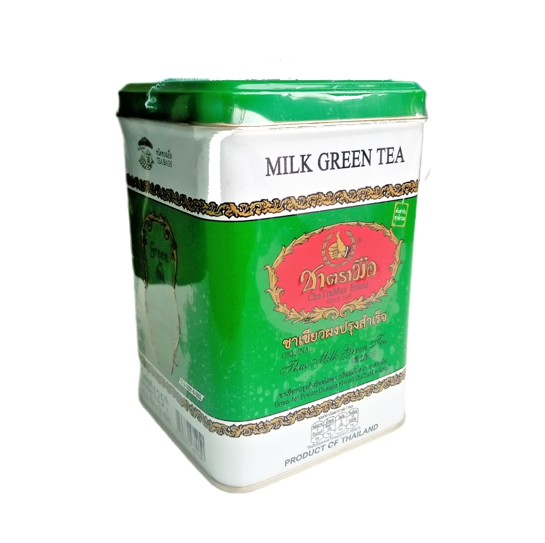 ChaTraMue Thai Milk Green Tea – 3 Tins, 150 Tea Bags Total【US DDP】