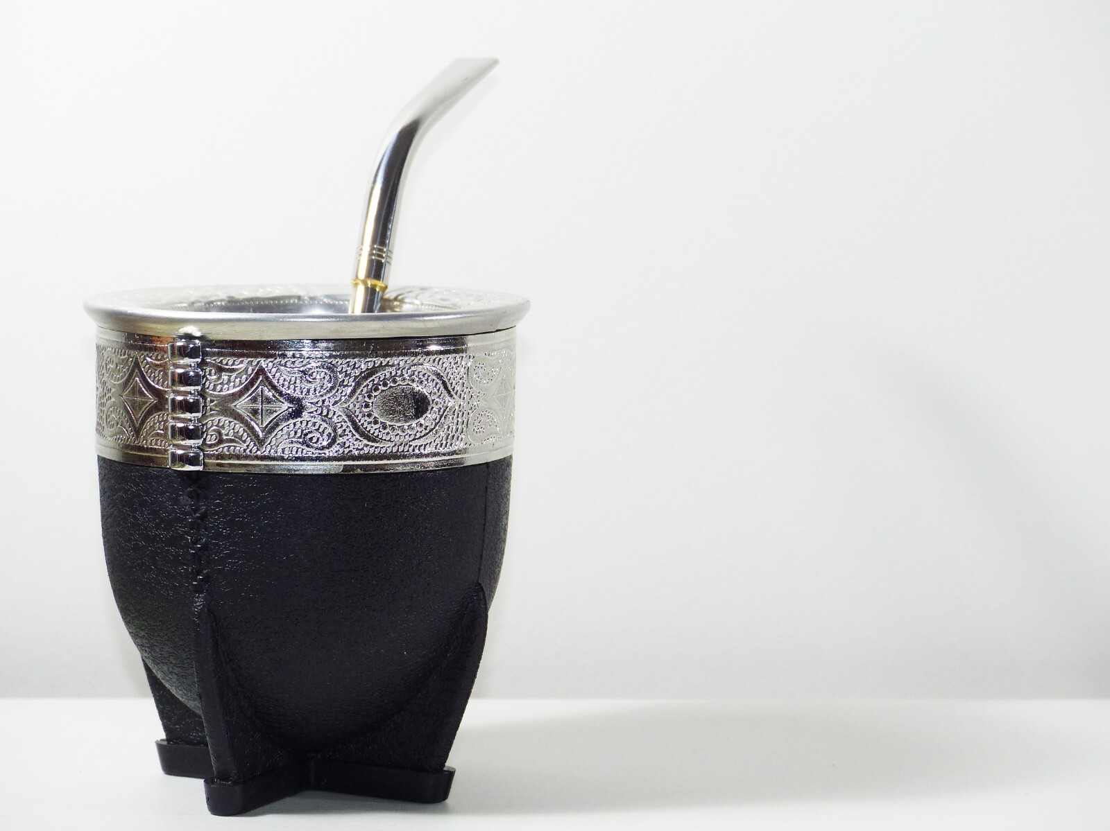 Imperial Mate Gourd + Straw + Gift – For Yerba Mate Tea – Handmade – Argentina