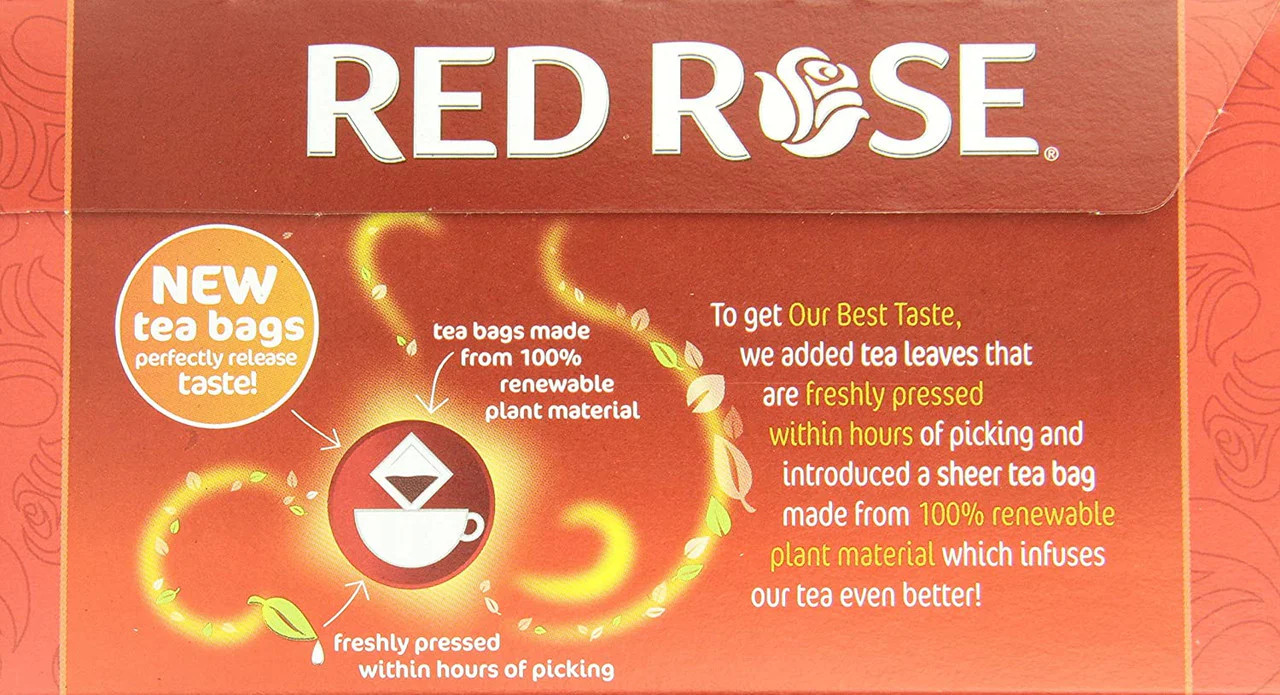 Canadian Red Rose Tea – 72 tea bags {Imported from Canada}