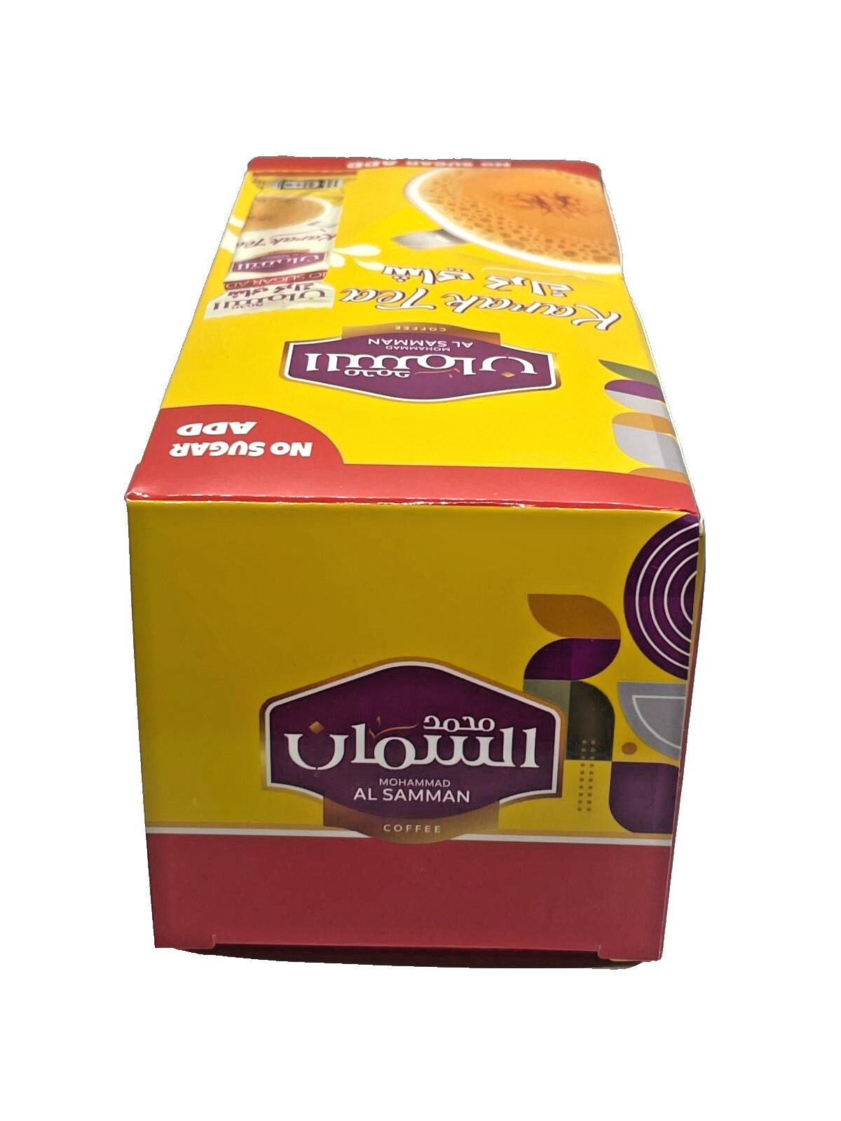 Stick Packs of AL Samman Karak Tea with Cardamom and Saffron No Sugar Add 13gm