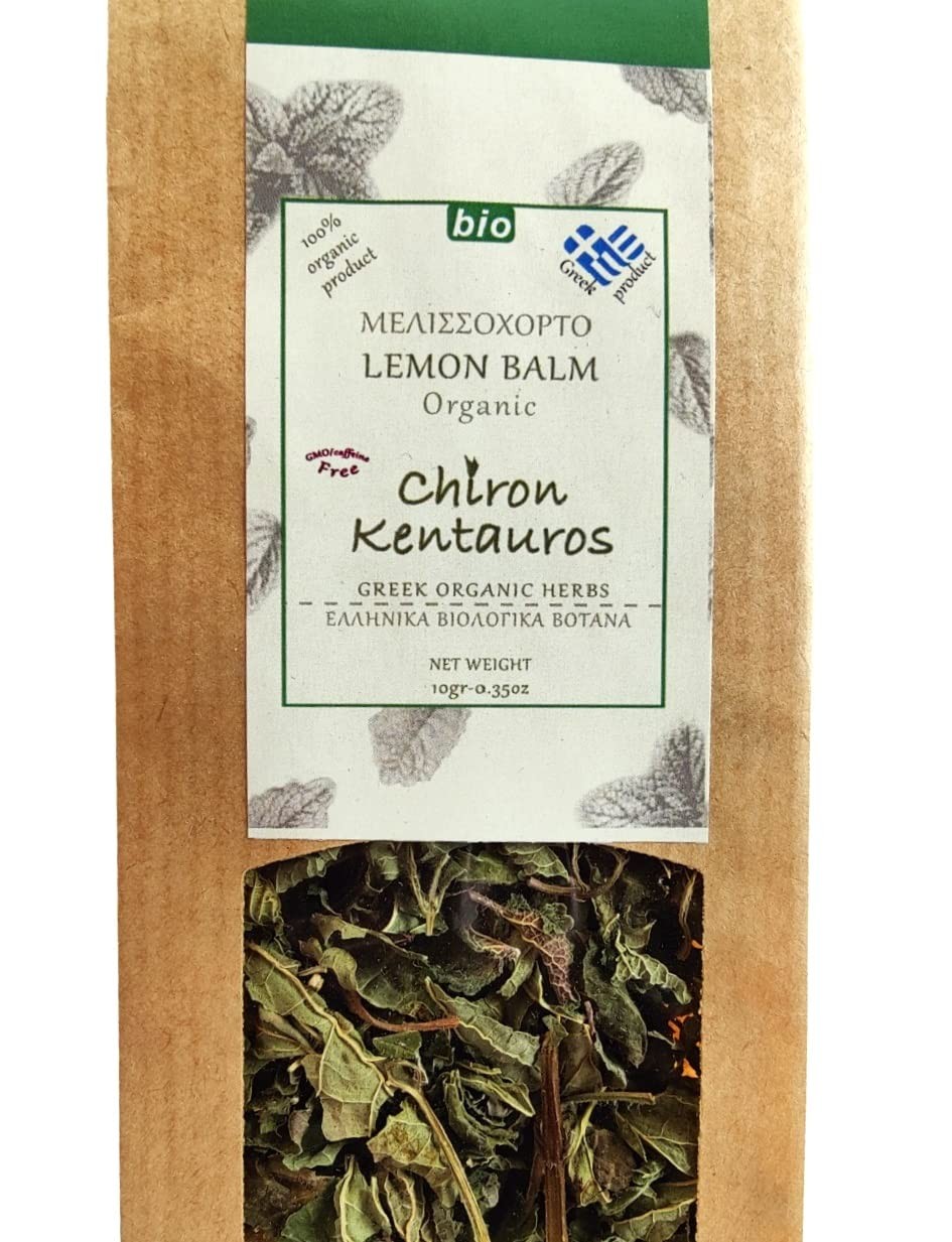 Greek Organic Bio Herb Melissa/Lemon Balm Leaves from Mount Pelion Greece – G…