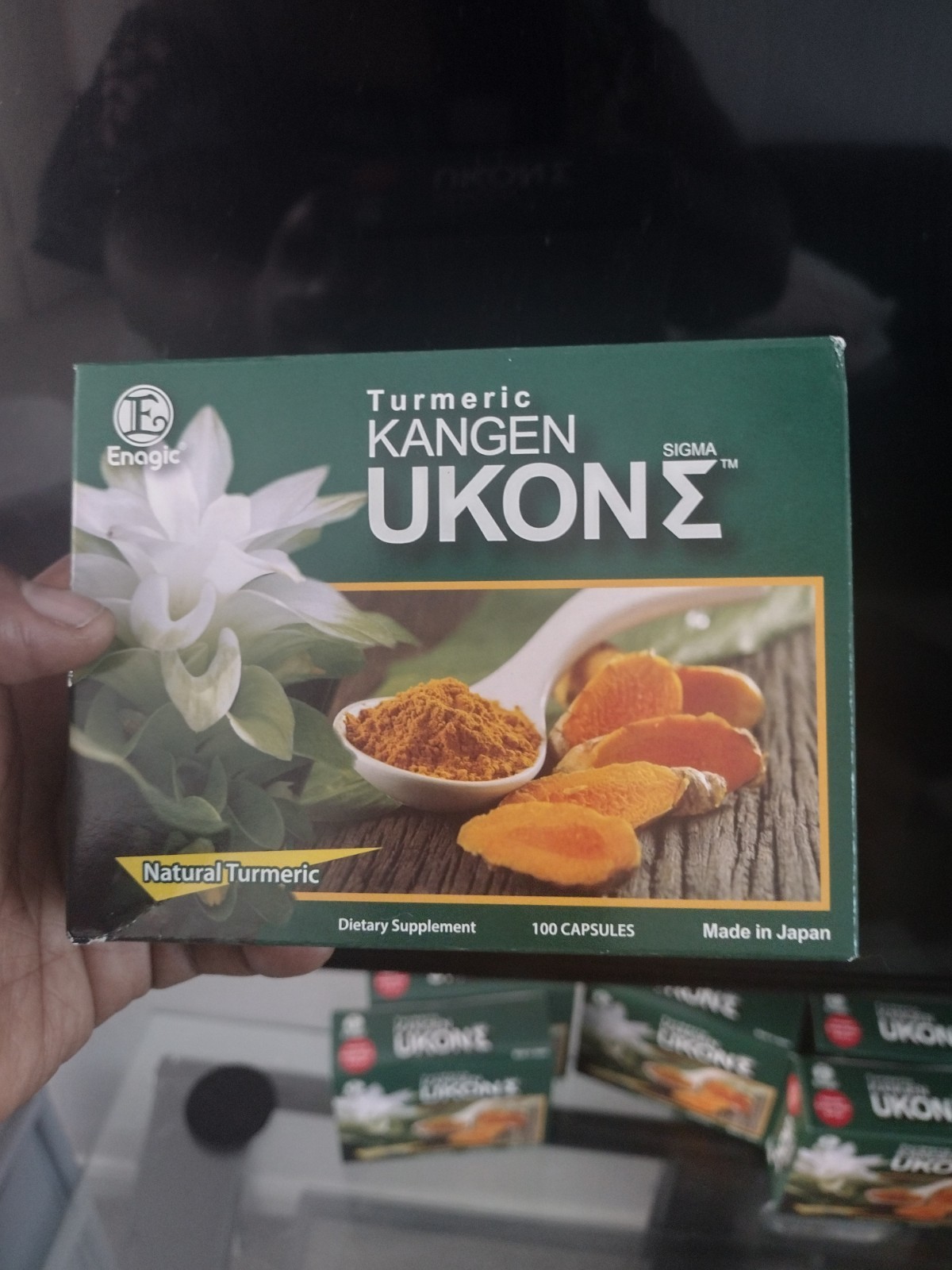 Enagic Kangen Ukon Turmeric Tea Bags 60 Pack Japanese 120g Pantry