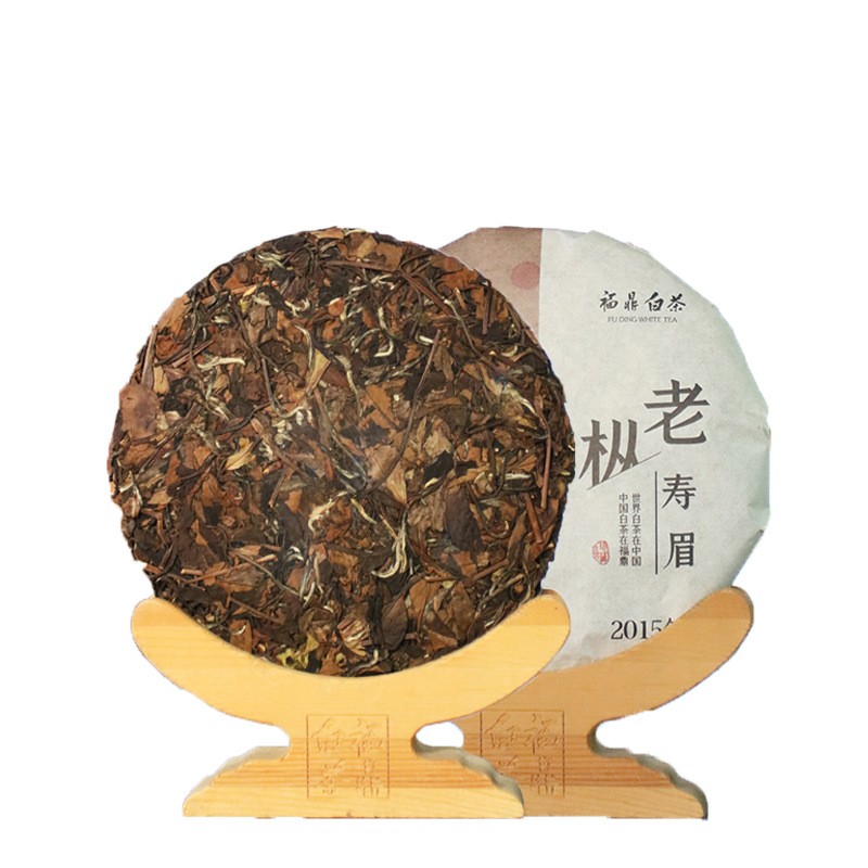 300g High-quality Fuding White Tea Lao Shoumei 2015 Chen Nian White Tea Cake