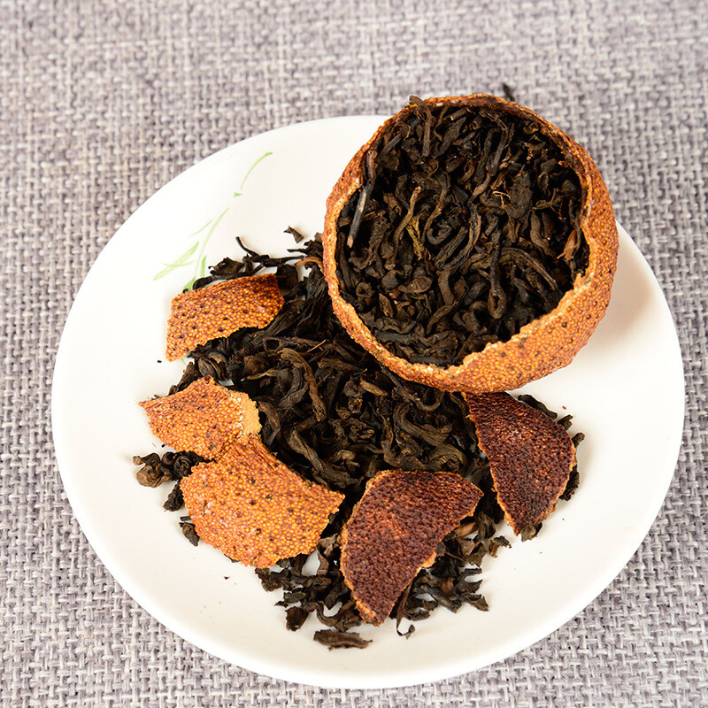 Xinhui Aged Chenpi Ripe Puer Tea Orange Skin Puerh Pu’er Loose Tea PEI YU 312