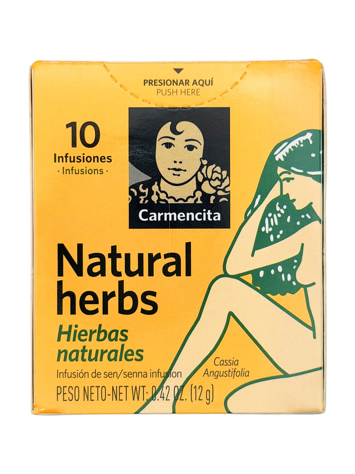 Carmencita Sen Tea Natural Herbs Te Hierbas Naturales 10 Bolsas Tea Bags 6 Pack