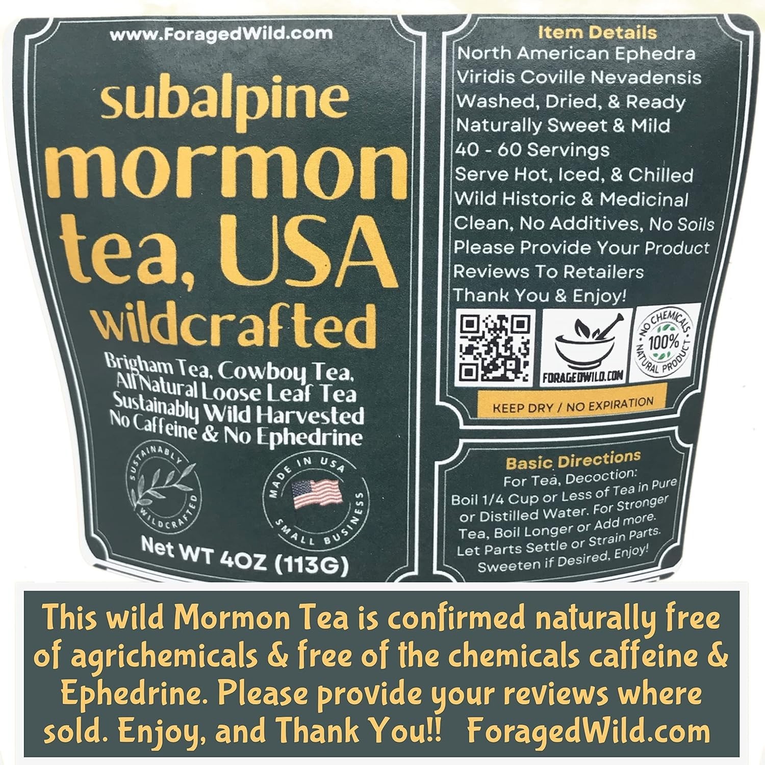 Brigham Tea – Caffeine-Free Herbal Brew