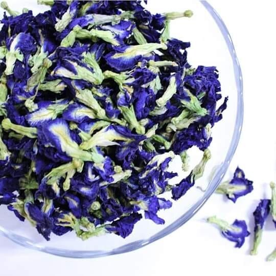 Ceylon Health Blue Pea Tea Butterfly Dried Nil Katarolu Flower Organic 50g New