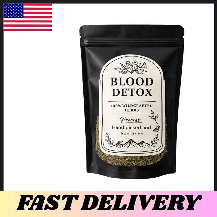 Blood Detox Tea Jamaica Herbal Loose Leaf Blend Caffeine Free 170g Natural Tea