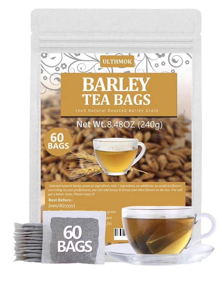 Ulthmok Barley Tea Bags Natural Roasted Grain Damai Cha Digestion Support 60TBag