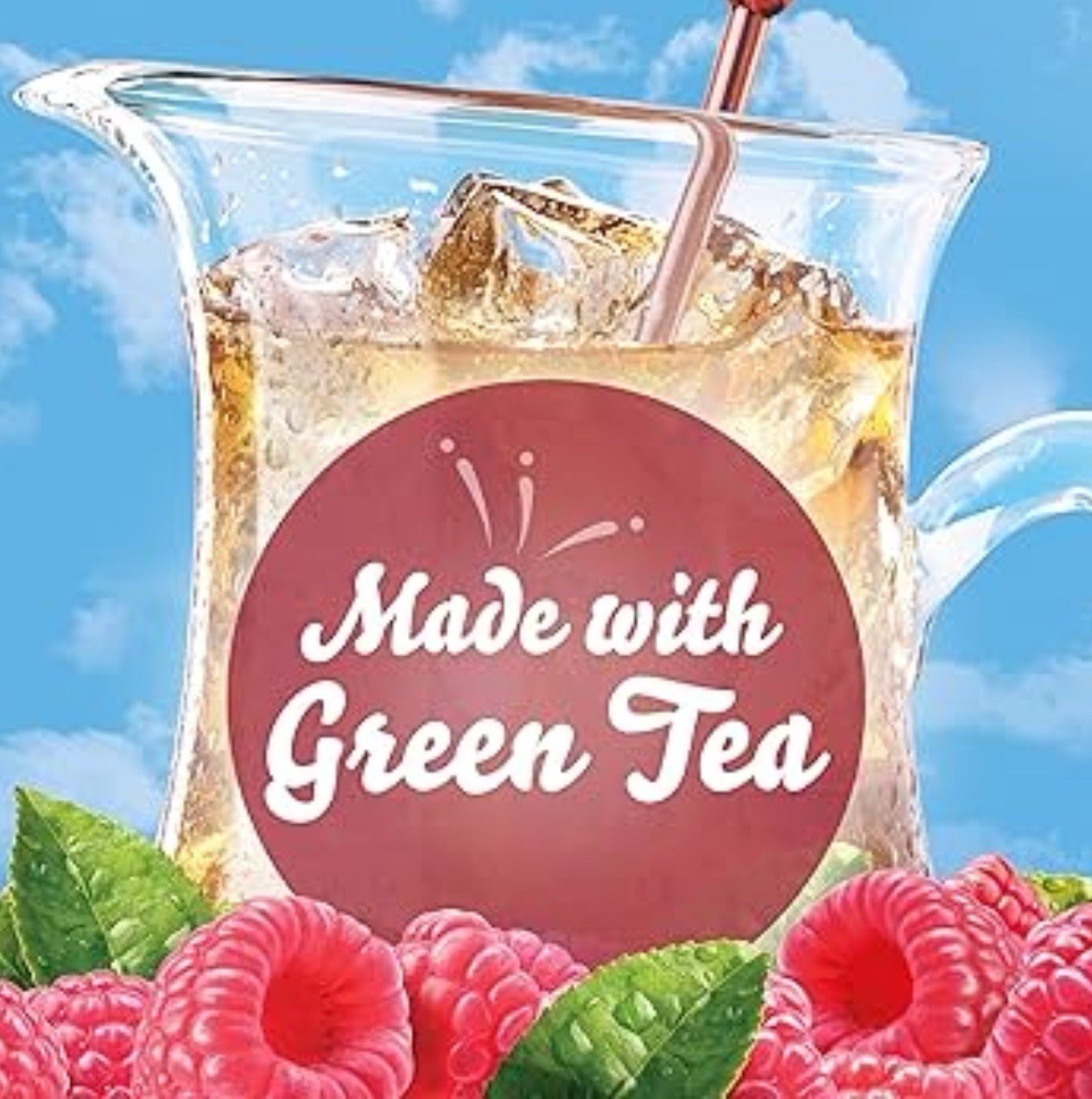 2 PK * T-Pick Green Tea Raspberry – Premium Ceylon Tea / 20 Sachets