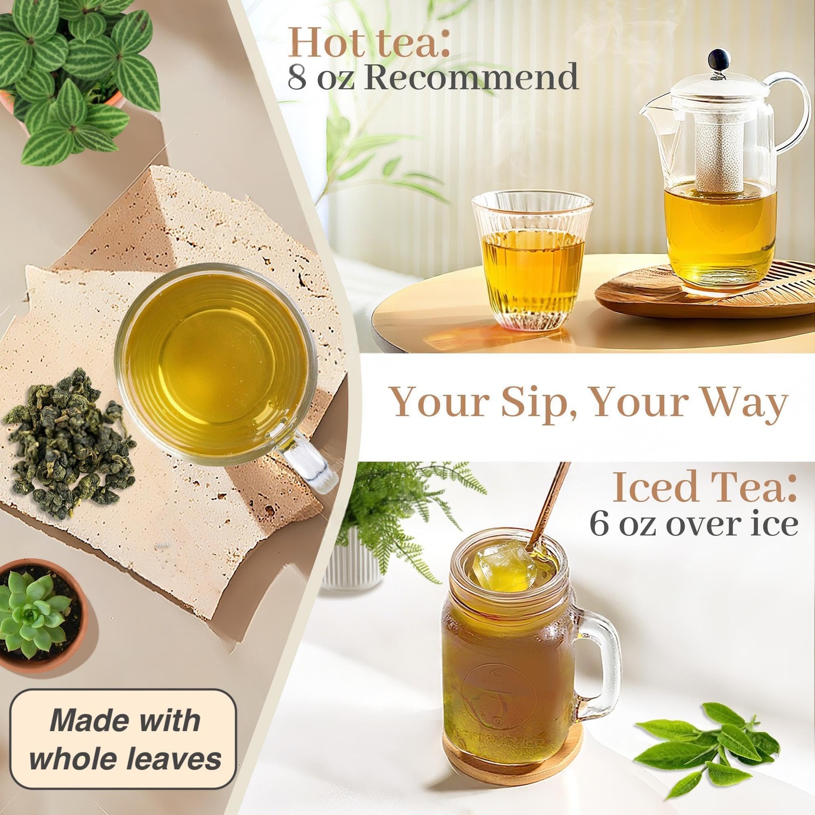 Green Tea Pods Compatible with All K-Cup Brewers & Keurig 2.0 24 pods