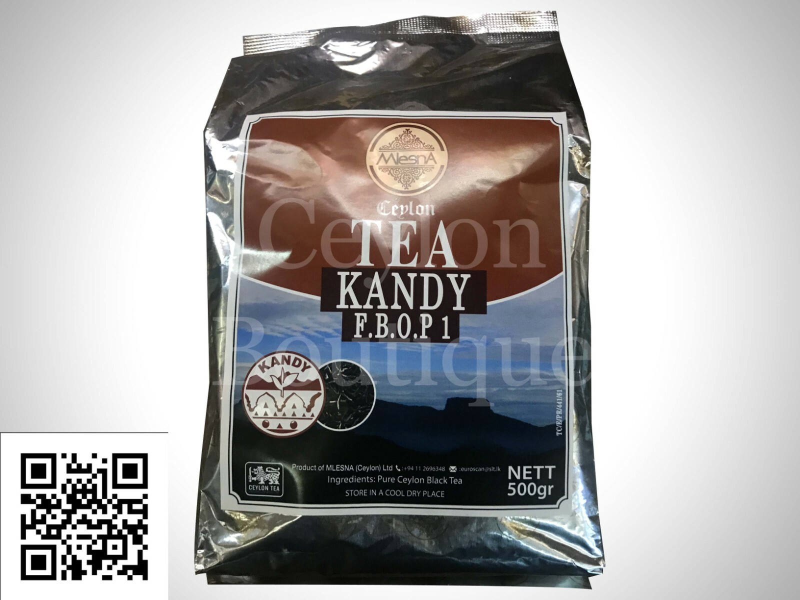 Mlesna Kandy FBOP 01 Pure Ceylon Black Tea 500g