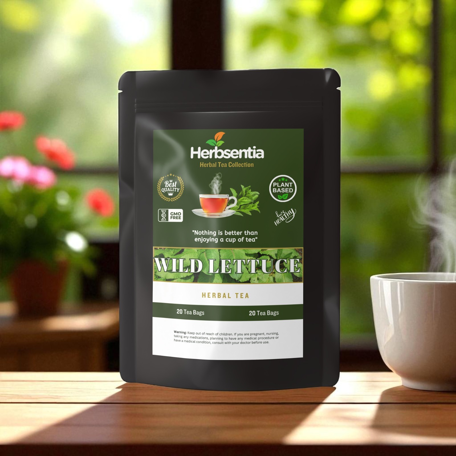 Wild Lettuce Tea – Muscle and Joint