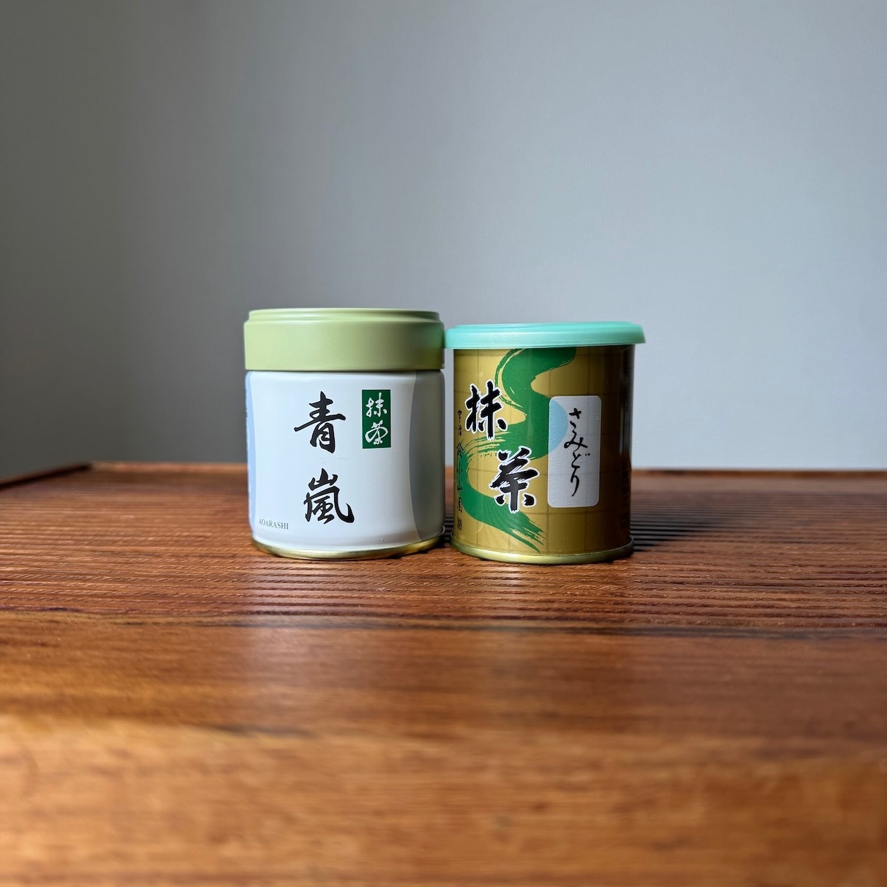 Uji Matcha Latte Set Yamamasa Koyamaen & Marukyu Ceremonial 2 Tins