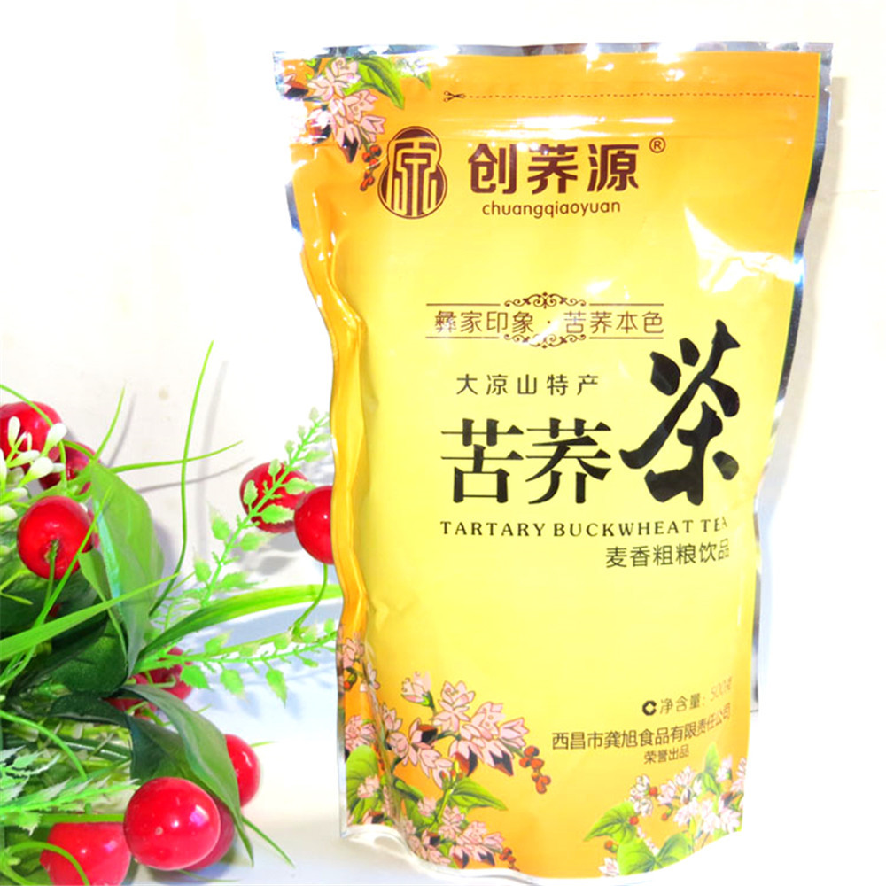 Tartary Buckwheat Tea Black Buckwheat Natural Herbal Grain Tea Premium 500g
