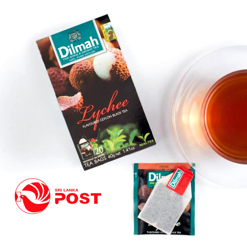 Dilmah Pure Ceylon Black Tea 20 Bags in Flavored and Free Shipping Sri Lanka