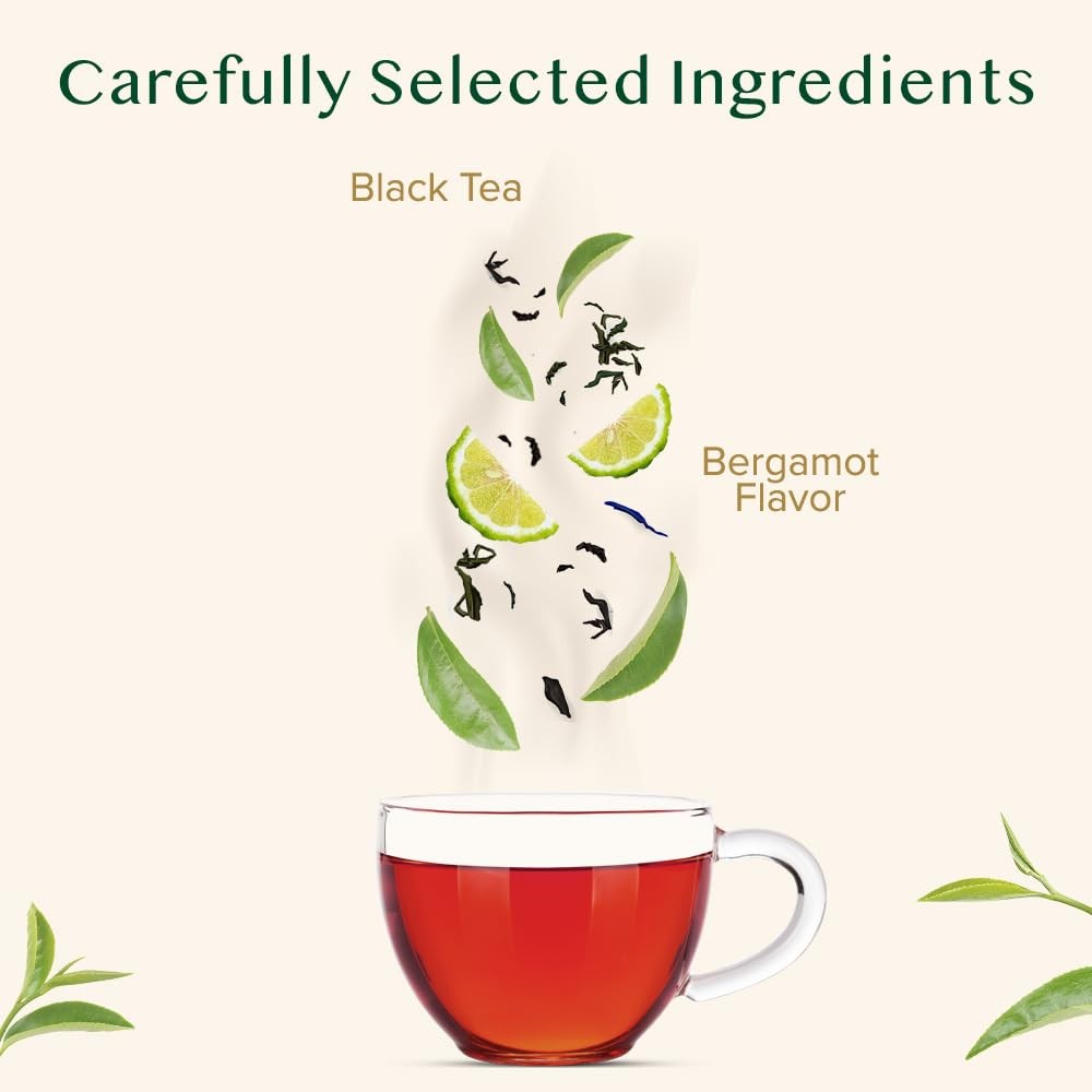 Earl Grey Tea Loose Leaf 170+ Cups 340g/12oz Citrusy & Delicious Black Tea Ble