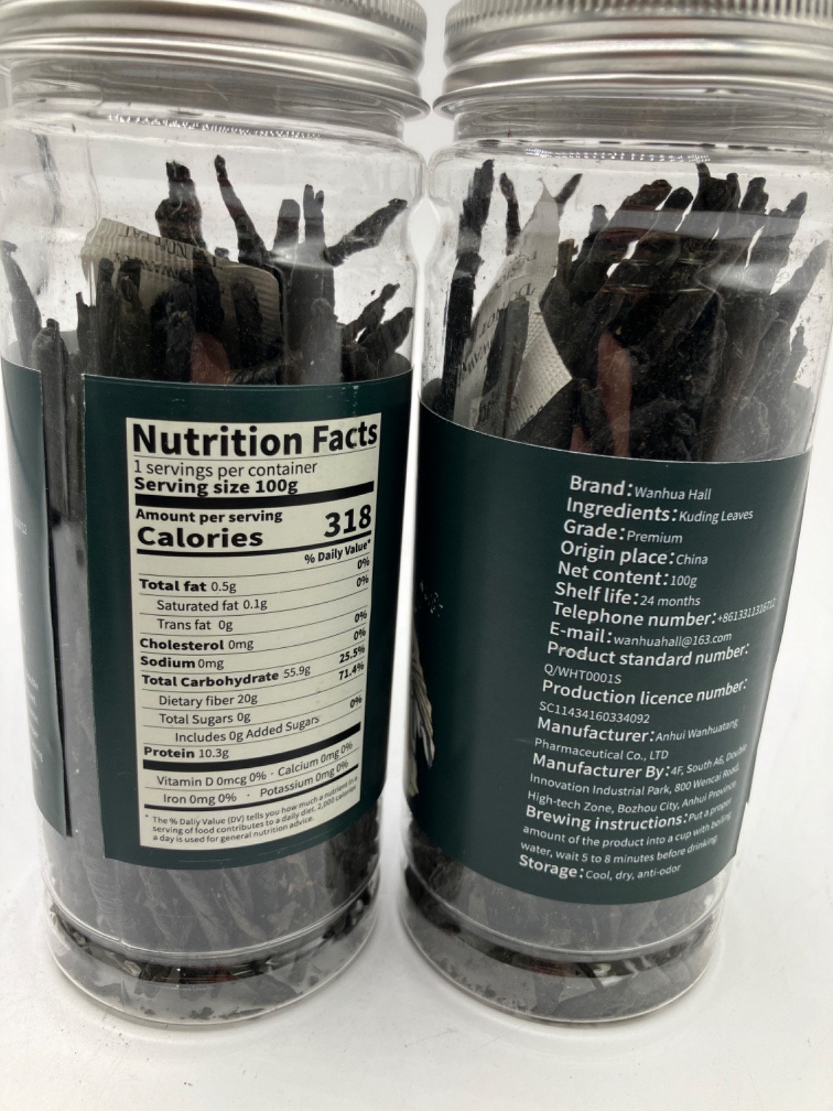 Ku Ding Tea Loose Leaf 2 Pack 100g each