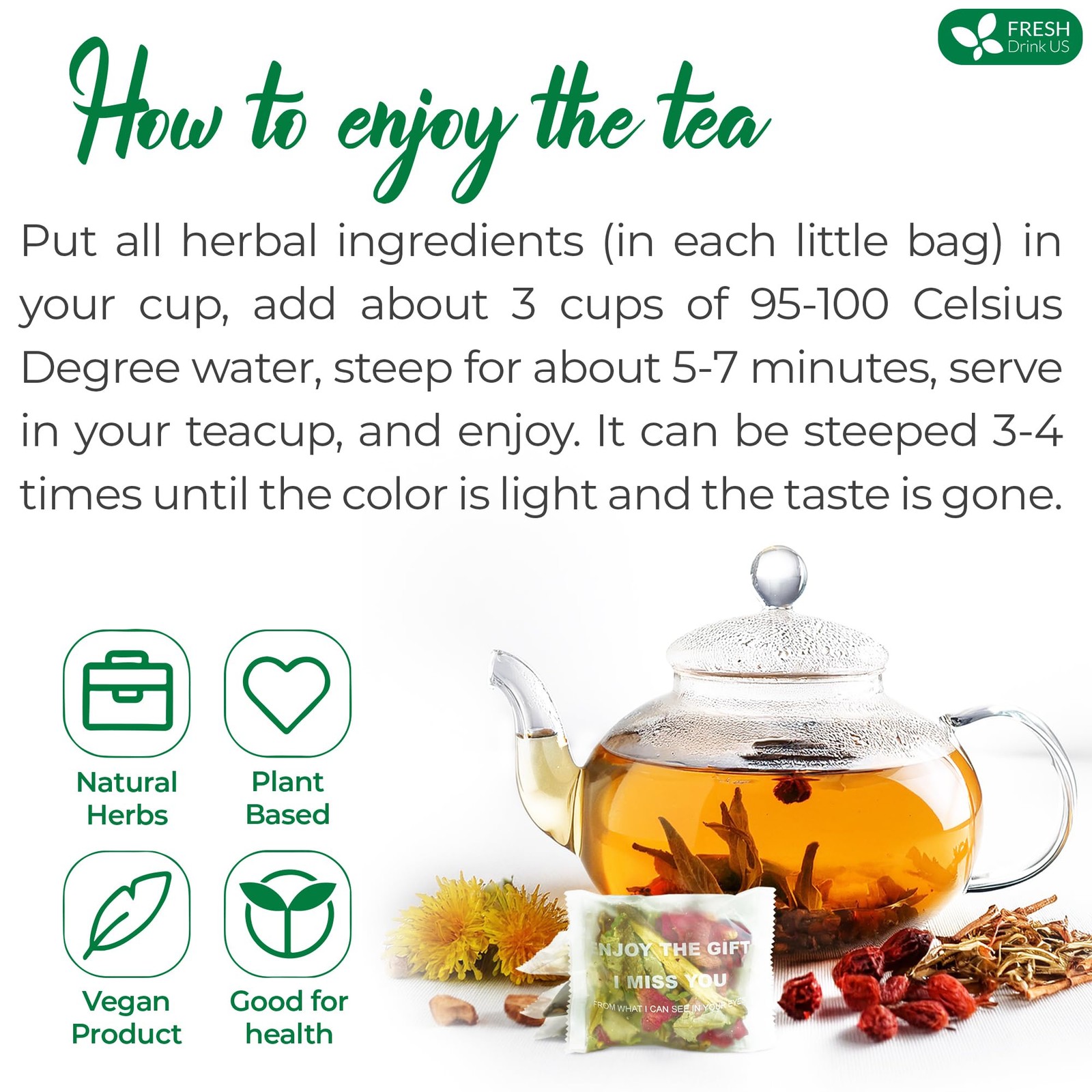 , 15 Packs of Oil Reducing Tea, Oil Cleansing for Liver, 10 Herbal Ingredient…