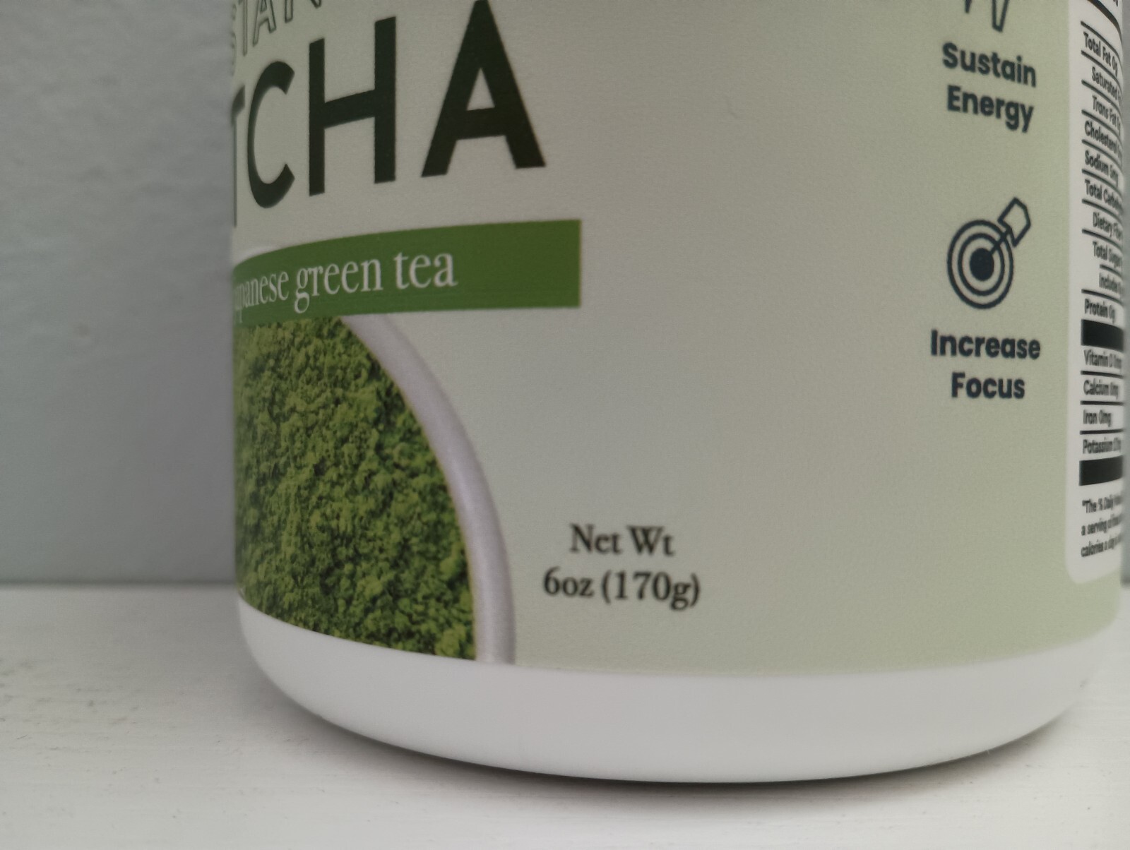 Karma Kitchen Instant Matcha 6 Oz Premium Japanese Green Tea