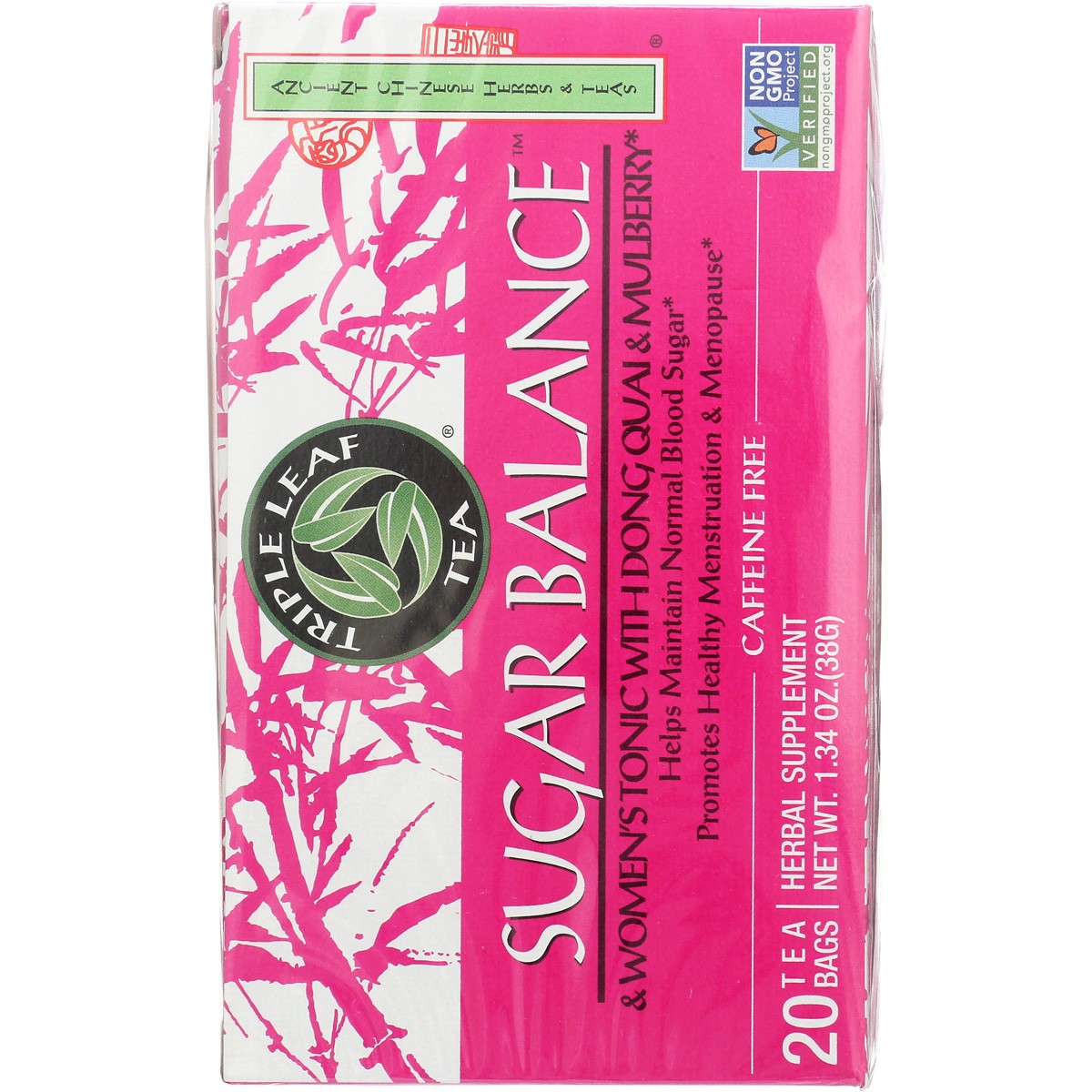 Triple Leaf Tea Sugar Balance Women’S Herbal 20 Bags Supplement 3 Pack
