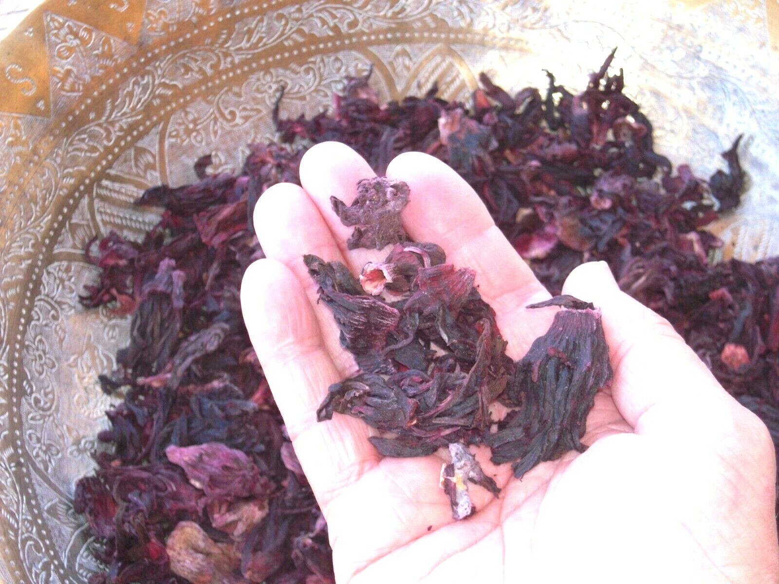 Hibiscus Flower Loose Tea 100% Natural — 2 oz. bag