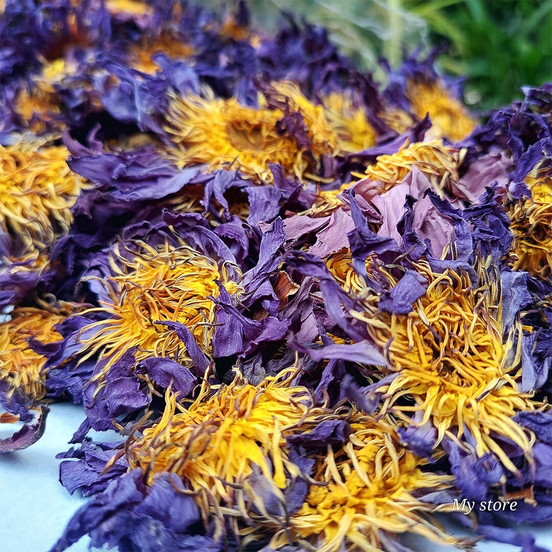 Dried Nymphaea Caerulea Flower 100% Organic Natural Hand Picked Egyptan Tea