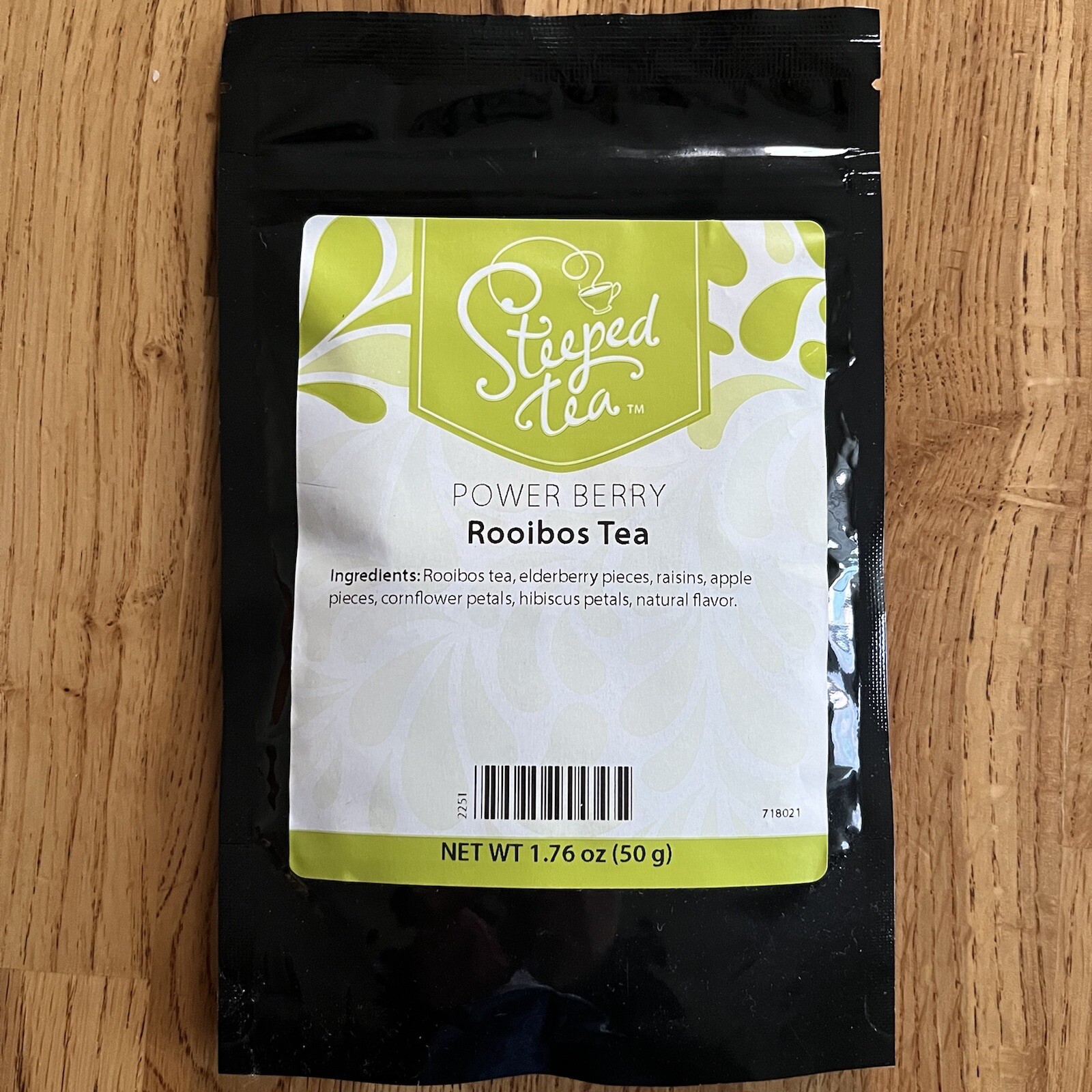 Steeped Tea – Loose Rooibos Tea Black Herbal Pina Colada Earl Grey New 1.76oz