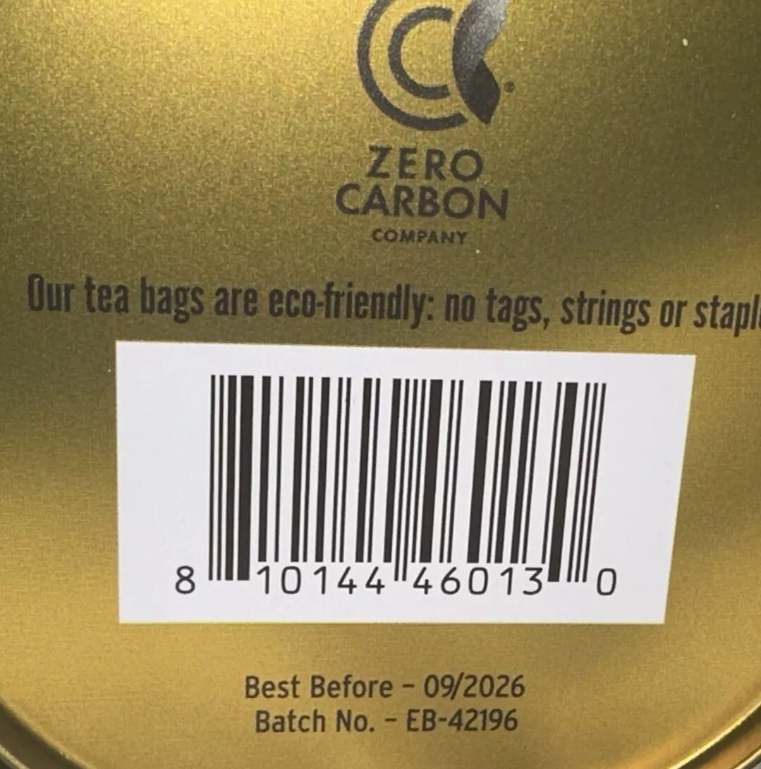 Pagoda Garden Caffeinated CHAMOMILE HONEY GREEN TEA 60 Bags BB 09/2026